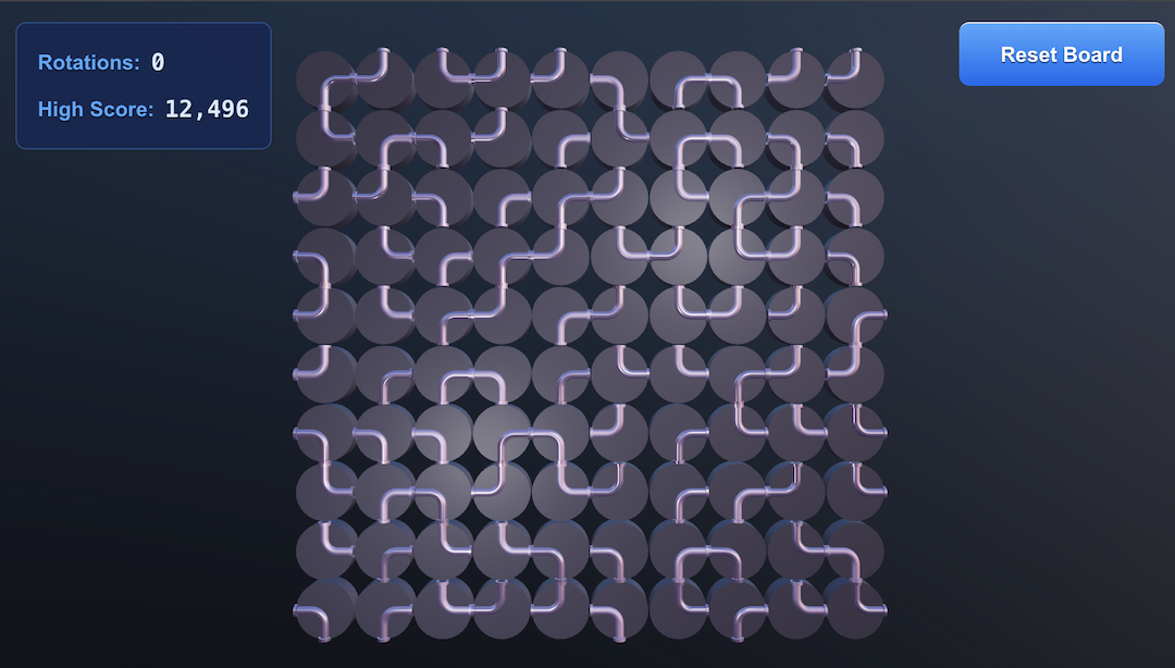 Screenshot of Twiddle Flip game